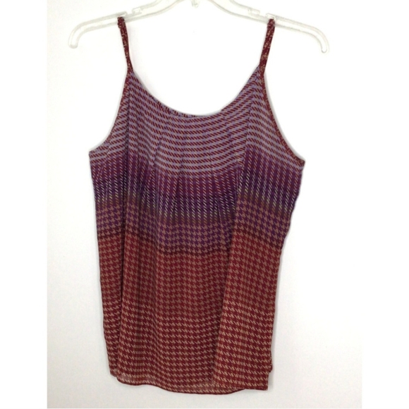 CAbi Autumn Mauve Houndstooth Cami Shades of Purple Lined Style 555 Size XL - Picture 2 of 7